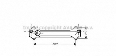 AVA QUALITY COOLING bw3175 -  Масляный радиатор, автоматическая коробка передач